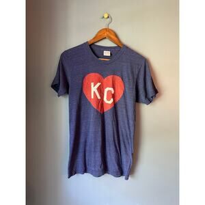 Charlie hustle KC heart‎ tee